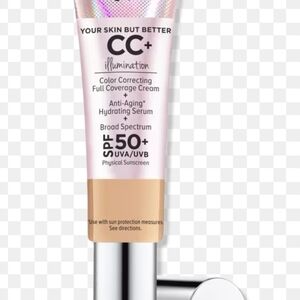 IT Cosmetics CC+ Illumination +SPF 50+ - Medium Tan   BRAND NEW, SEALED BOX